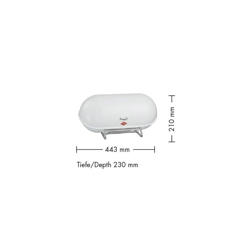 Wesco Brotkasten »Breadboy« in Schwarz – Großzügig & klapperfrei