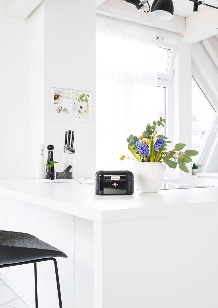 Wesco Mini Brotkasten »Grandy« in Schwarz – Kompakte Frische