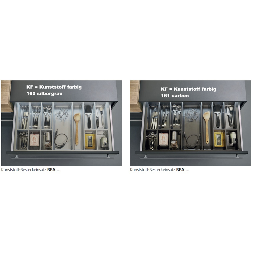 LEICHT Kunststoff-Einsatz »System« in 45 cm – Für Besteck & Utensilien