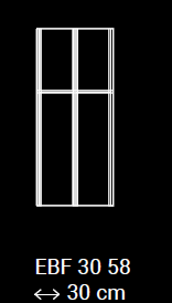 LEICHT Besteckeinsatz »Q-BOX« in Eiche - Für 30 cm Schubladen