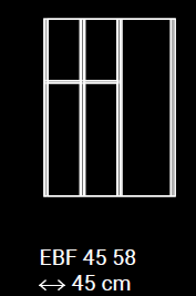 LEICHT Besteckeinsatz »Q-BOX« in Eiche - Für 45 cm Schubladen